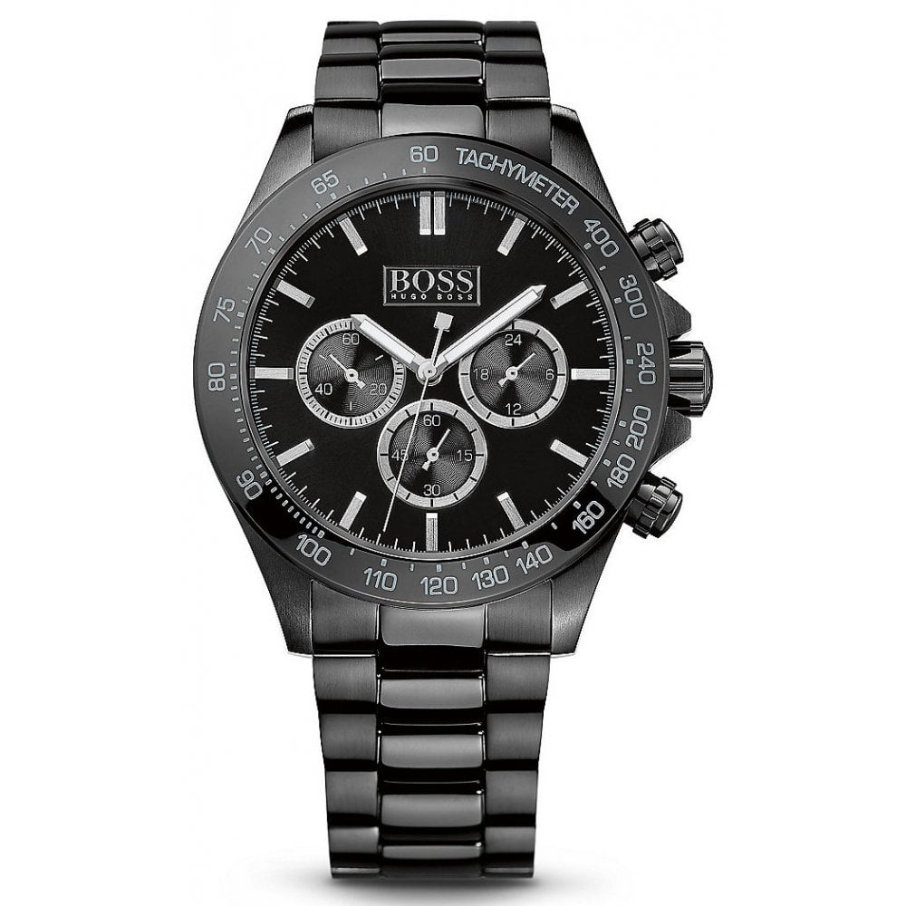 hugo boss men's ikon chronograph watch